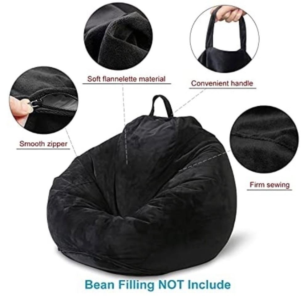 Bean bag chair cover